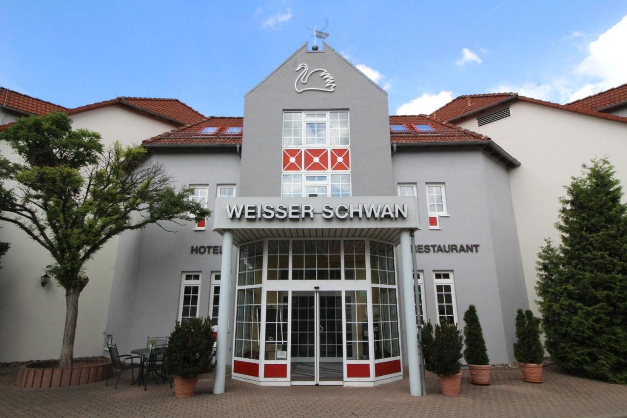 Hotel Weisser Schwan แอร์ฟวร์ท ภายนอก รูปภาพ